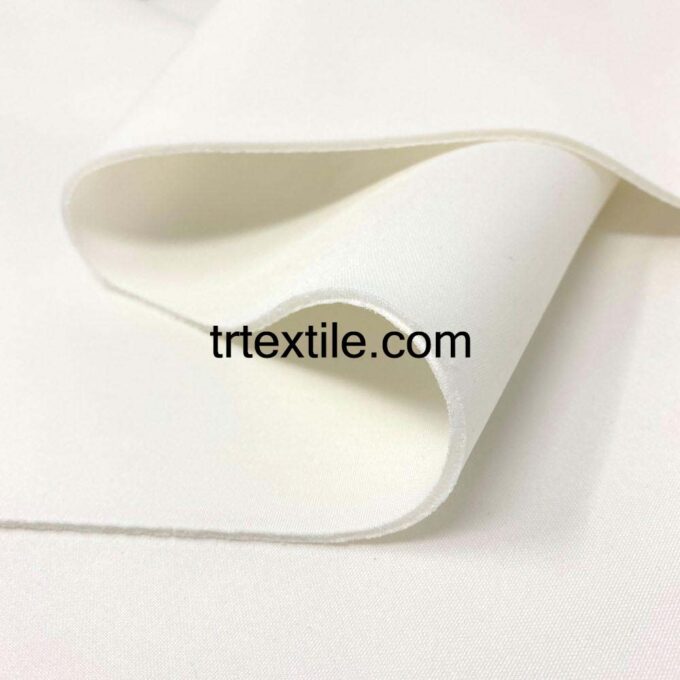 3mm ecru neoprene fabric - trtextile.com image