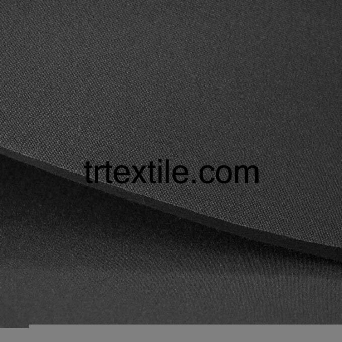 6mm black neoprene fabric - trtextile.com image