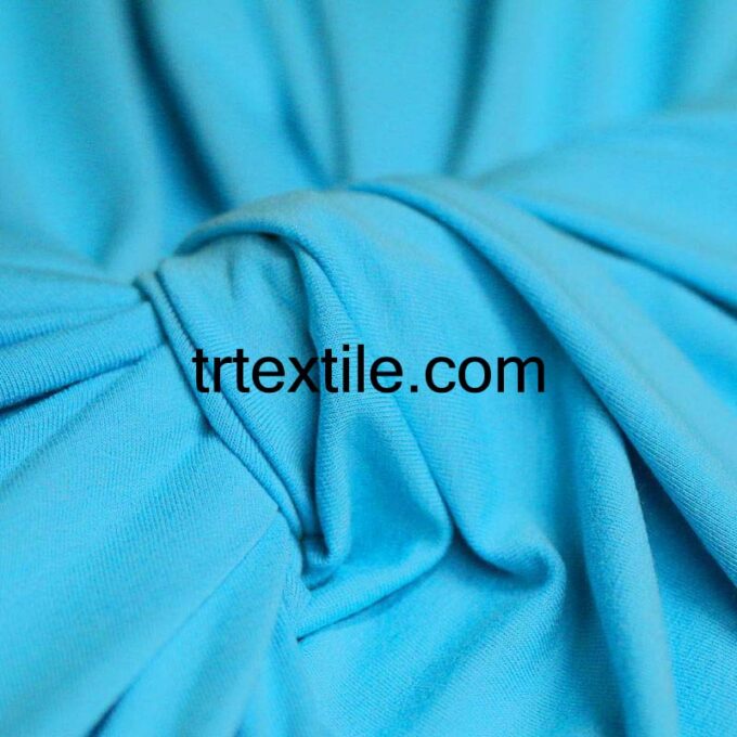 aqua blue sandy fabric - trtextile.com image