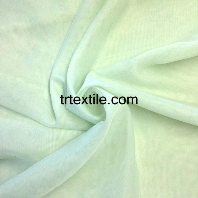 aqua green drapery tulle fabric - trtextile.com image