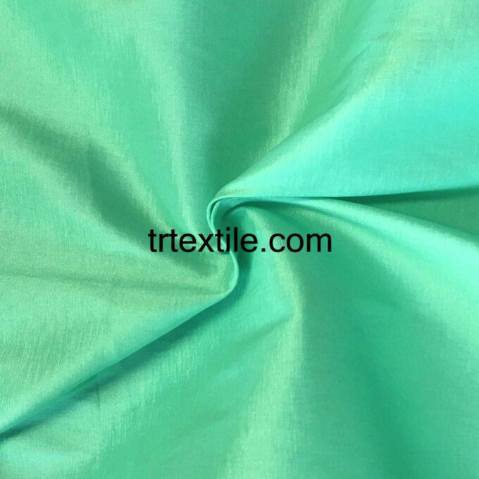 aqua green taffeta fabric - trtextile.com image