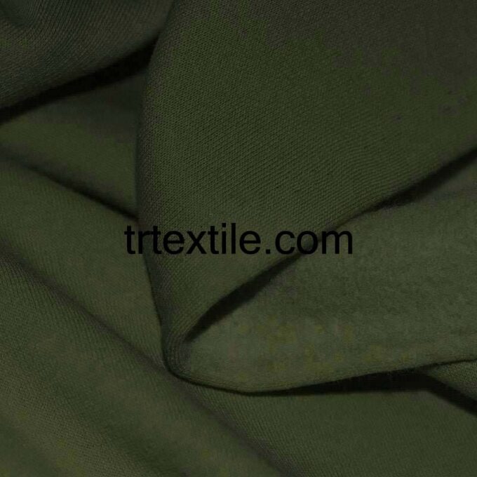 army green three thread fabric - trtextile.com image