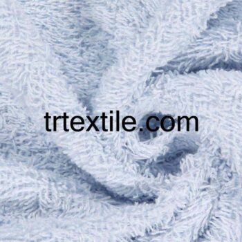 avik blue terry bathrobe fabric - trtextile.com image