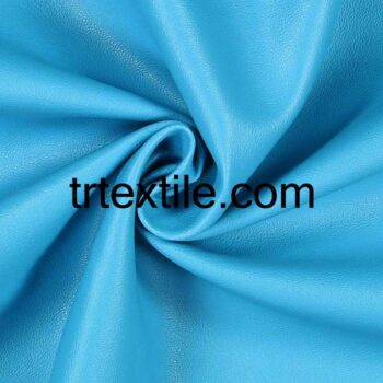 baby blue faux leather - trtextile.com image