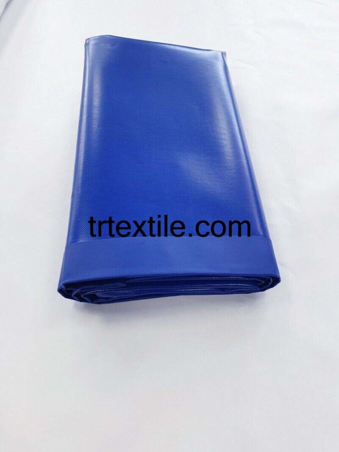 sax blue pvc tarpaulin fabric - trtextile.com image