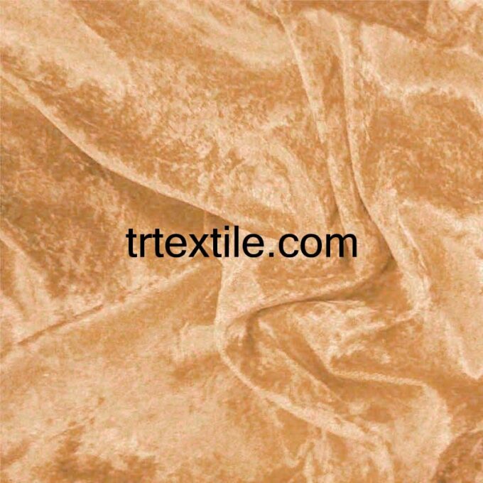 beige janjan velvet fabric - trtextile.com image