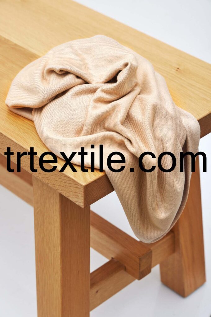 beige knitwear fabric - trtextile.com image