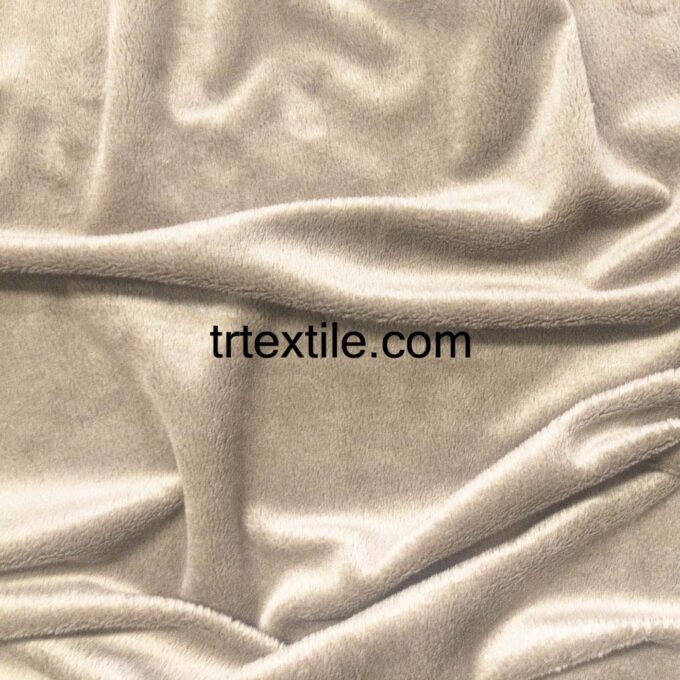 beige velboa fabric - trtextile.com image