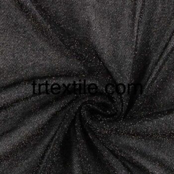 black glitter fabric - trtextile.com image