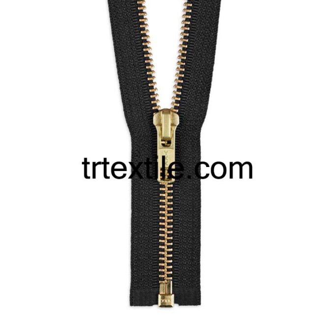 black metal zipper - trtextile.com image