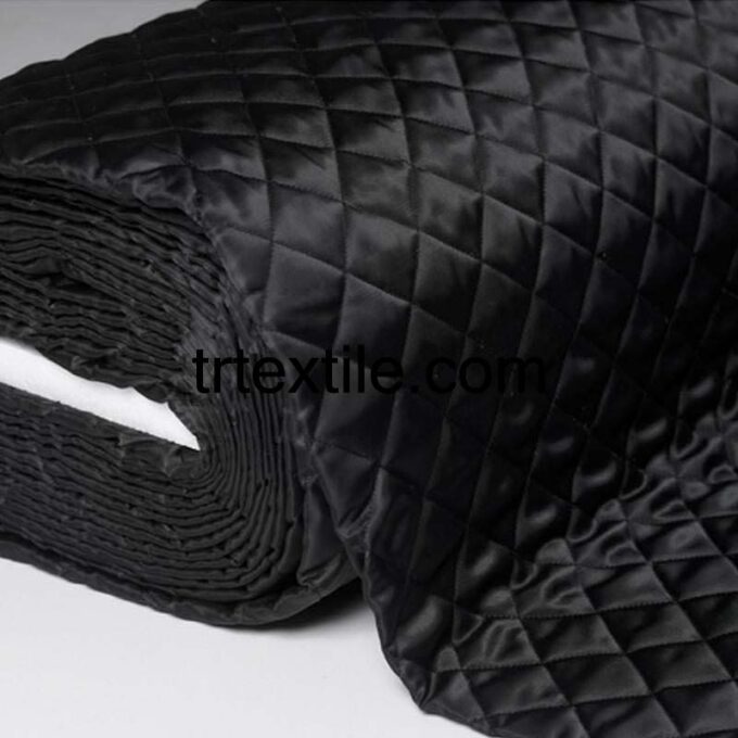 black quilting fabric - trtextile.com image