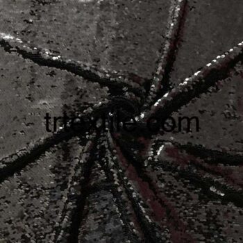 black sequin fabric - trtextile.com image