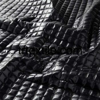 black square coat quilting fabric - trtextile.com image