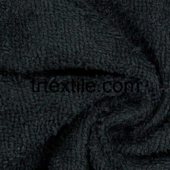 black terry bathrobe fabric - trtextile.com image