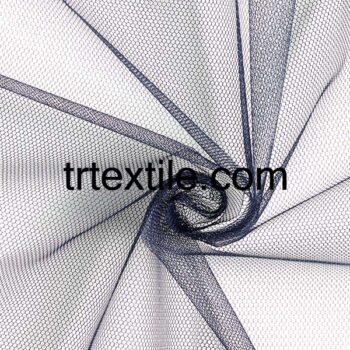 black tulle fabric - trtextile.com image
