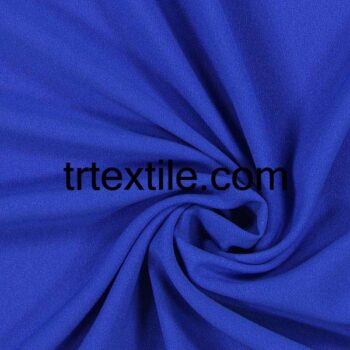 blue crepe fabric - trtextile.com image