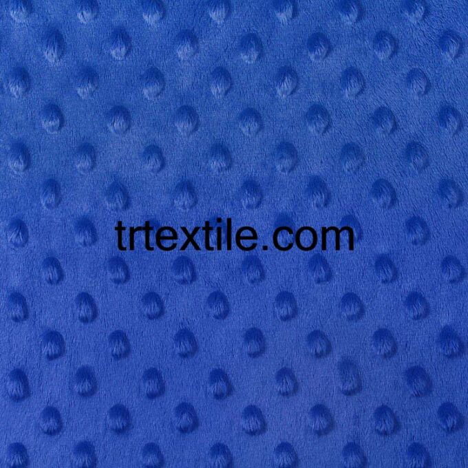 blue minkey fabric - trtextile.com image