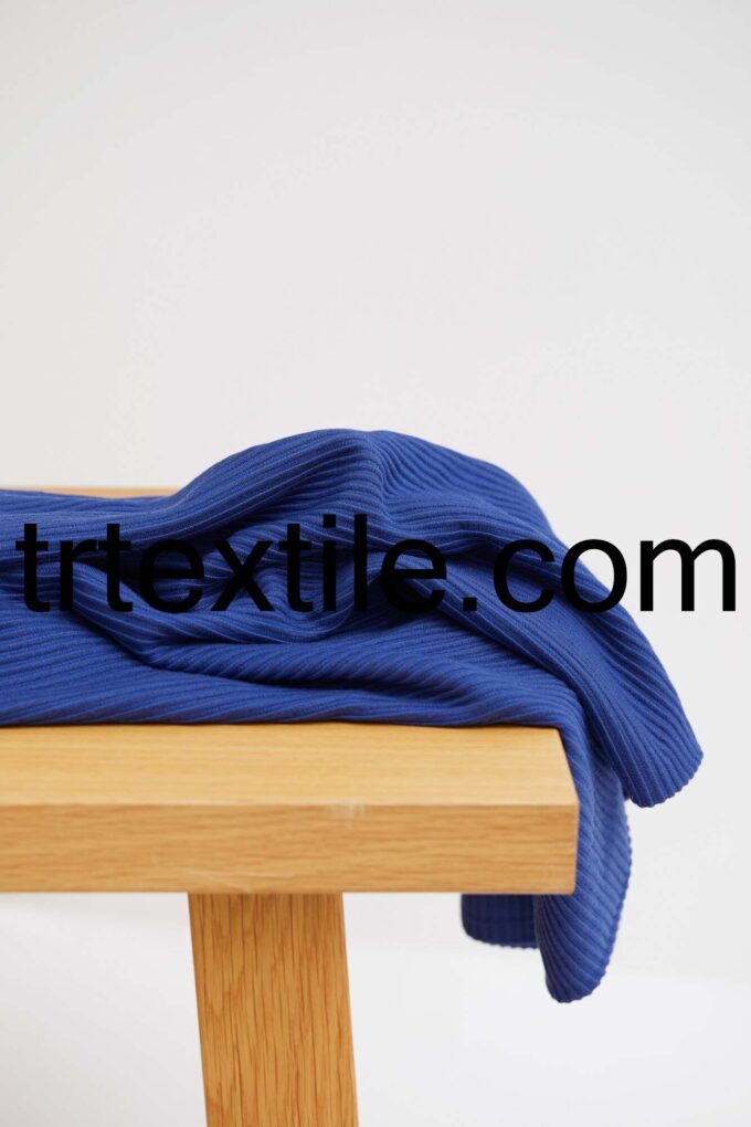 blue ottoman fabric - trtextile.com image