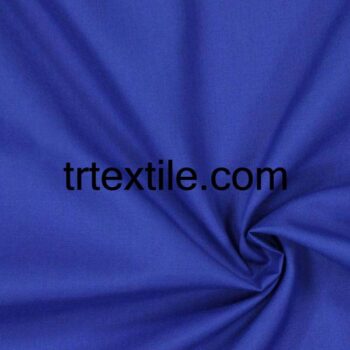 blue poplin fabric - trtextile.com image