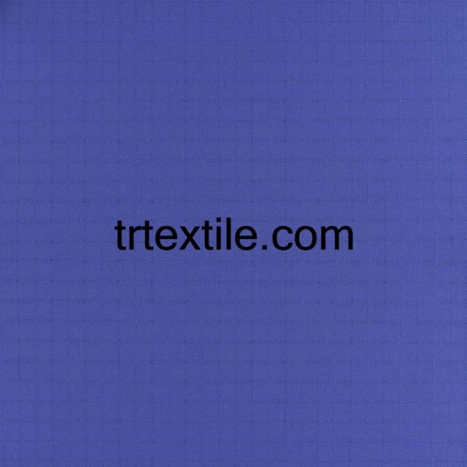 blue ripstop fabric - trtextile.com image