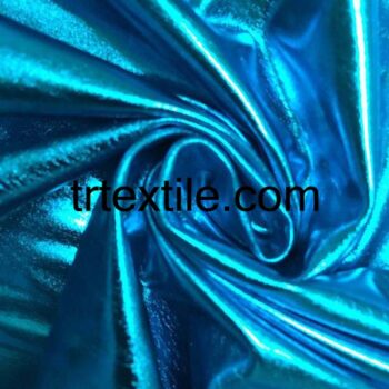 blue shiny fabric - trtextile.com image