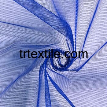 blue tulle fabric - trtextile.com image