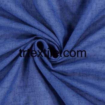 blue voile fabric - trtextile.com image