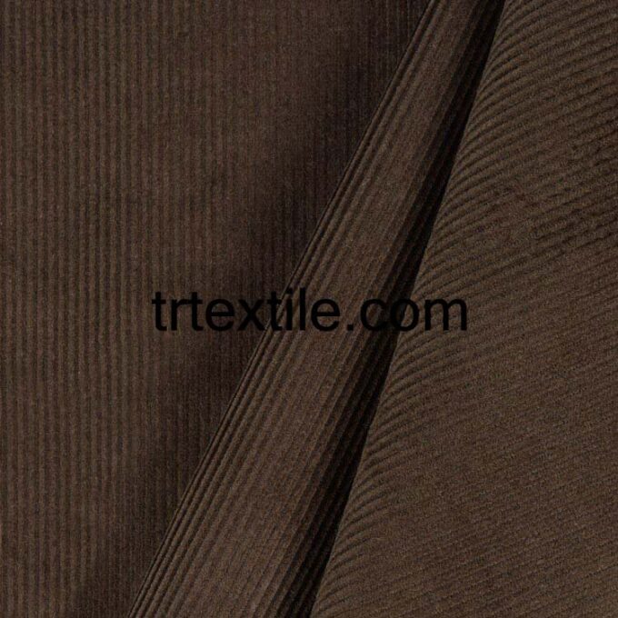 brown cosserat velvet fabric - trtextile.com image