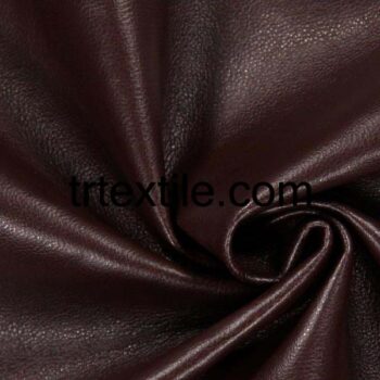 brown faux leather - trtextile.com image