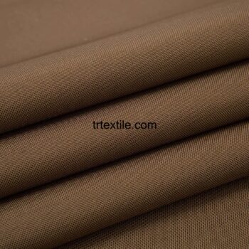 brown oxford fabric - trtextile.com image