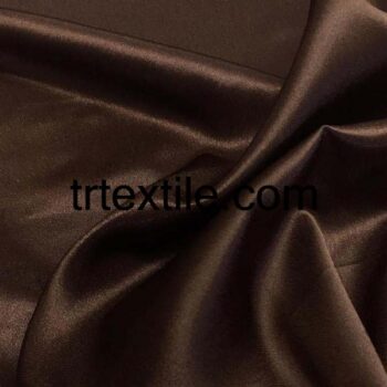 brown satin fabric - trtextile.com image