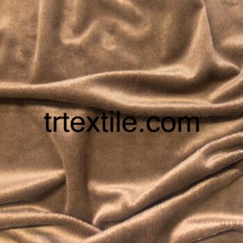 brown velboa fabric - trtextile.com image