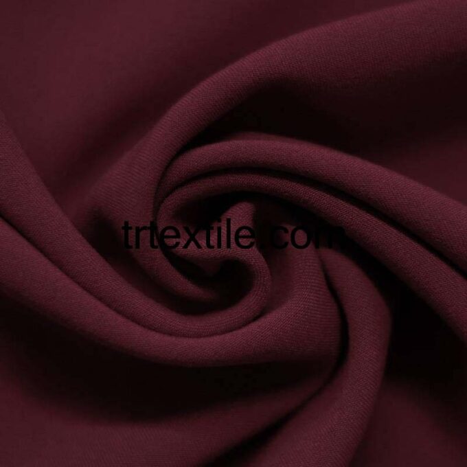 burgundy gabardine fabric - trtextile.com image