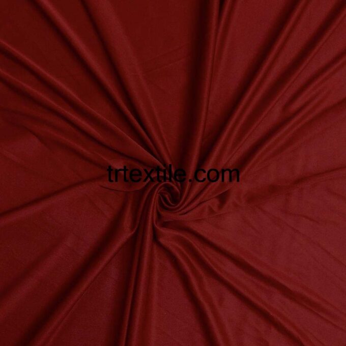 burgundy interlock fabric - trtextile.com image