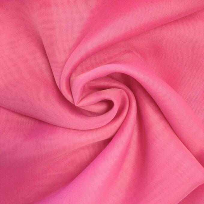 candy pink drapery tulle fabric - trtextile.com image