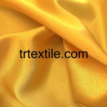 chick yellow satin fabric - trtextile.com image