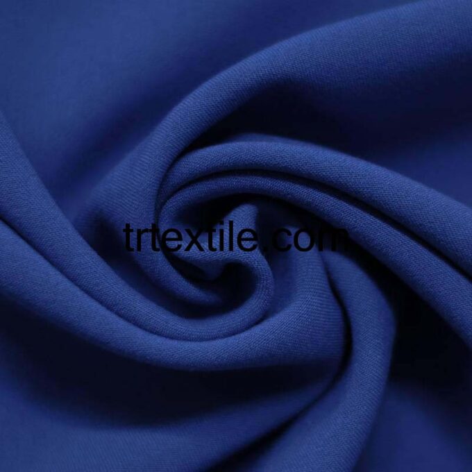 cobalt gabardine fabric - trtextile.com image