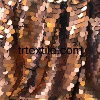 copper sequin fabric 7mm - trtextile.com image