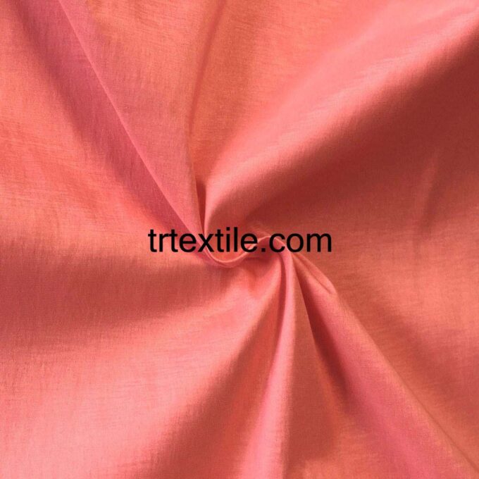 coral taffeta fabric - trtextile.com image