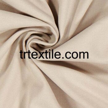 cream crepe fabric - trtextile.com image
