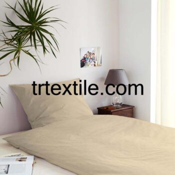 cream duvet cover fabric - trtextile.com image