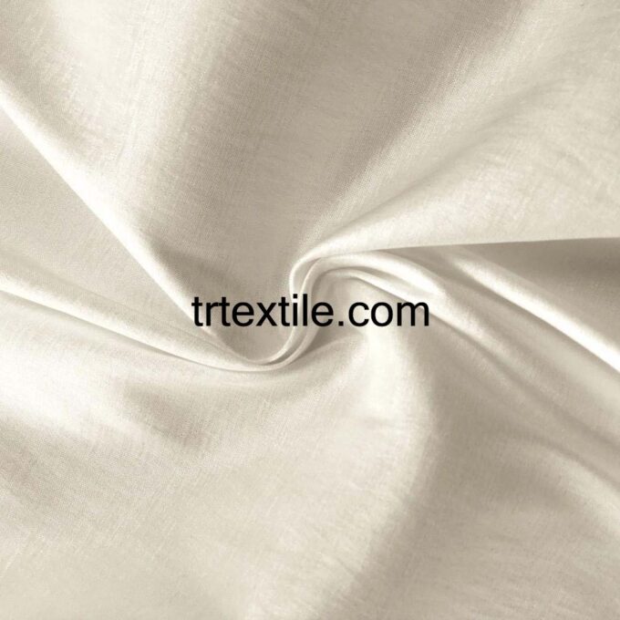 cream taffeta fabric - trtextile.com image