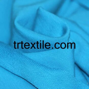 dark aqua two thread fabric - trtextile.com image