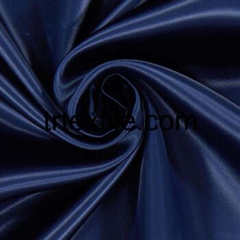 dark blue atlas fabric - trtextile.com image