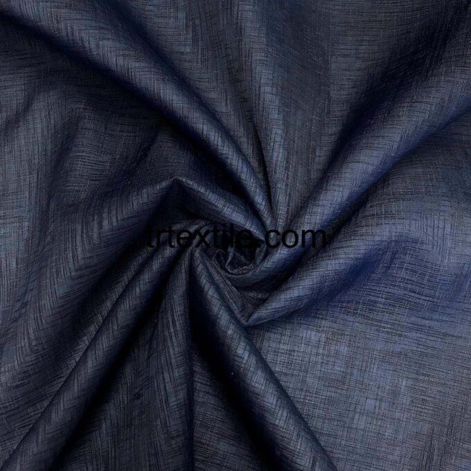 dark blue drapery tulle fabric - trtextile.com image