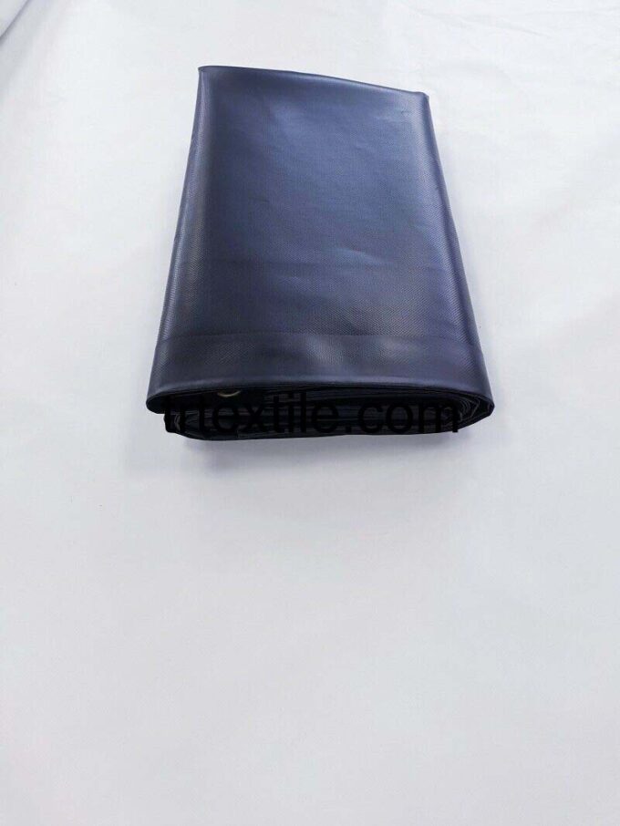 navy blue PVC tarpaulin fabric - trtextile.com image