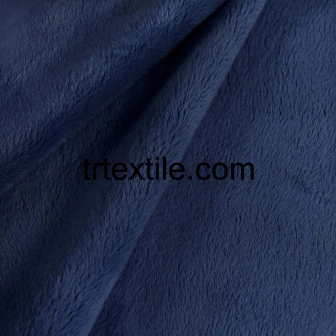 dark blue rabbit plush - trtextile.com image