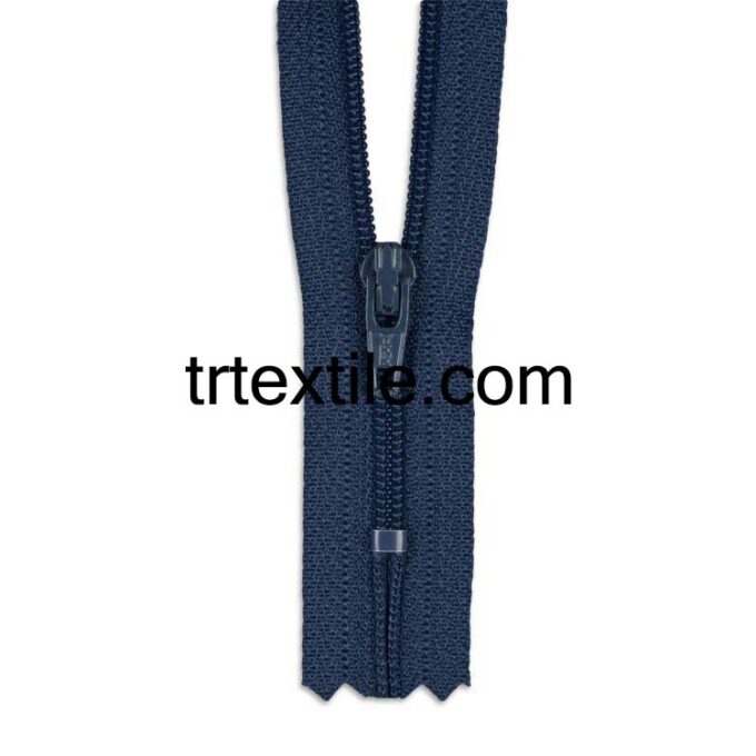 dark blue zipper - trtextile.com image