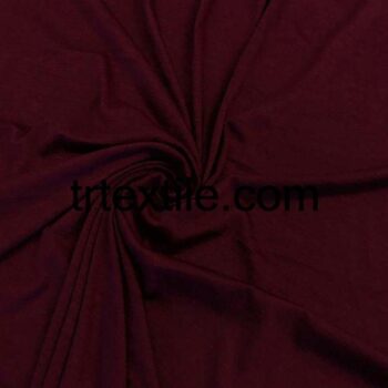 dark burgundy jersey fabric - trtextile.com image