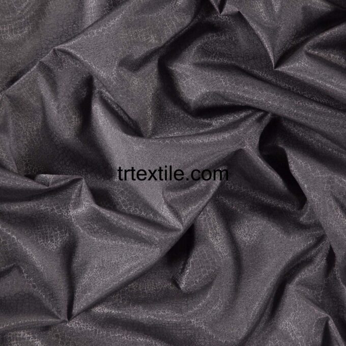 dark gray blackout curtain - trtextile.com image